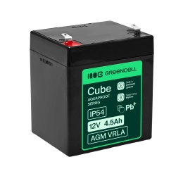 Akumulator Green Cell AGM12V4-5AH-H, wariant AGM VRLA 12 V 4,5 Ah, złącze T1.