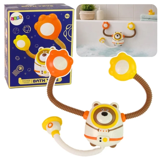 LEAN TOYS Miś astronauta prysznic do kąpieli