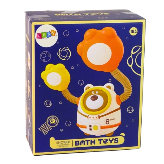 LEAN TOYS Miś astronauta prysznic do kąpieli