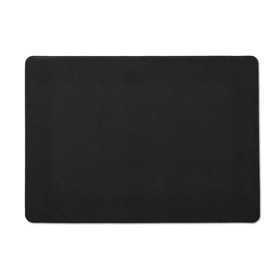 Mata na biurko Baltan skórzana 70 × 50 cm czarna XL