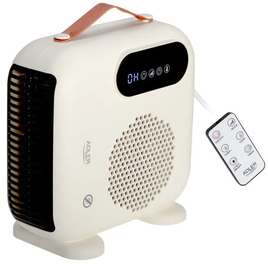 Termowentylator Adler AD 7756 2000 W z pilotem