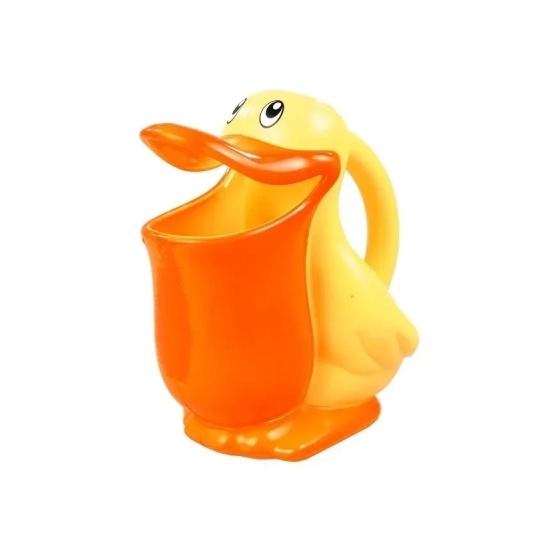LEAN TOYS Pelikan do kąpieli z foremkami
