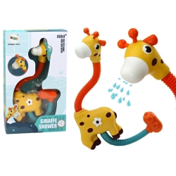 LEAN TOYS Prysznic zraszacz żyrafa do kąpieli żółta