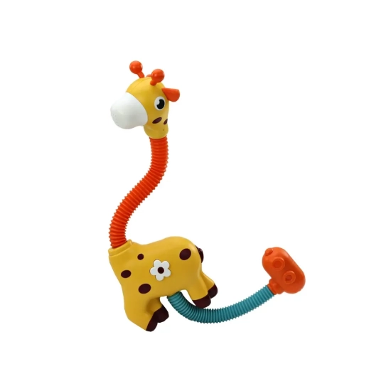 LEAN TOYS Prysznic zraszacz żyrafa do kąpieli żółta