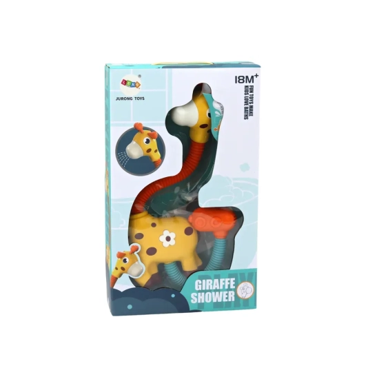LEAN TOYS Prysznic zraszacz żyrafa do kąpieli żółta