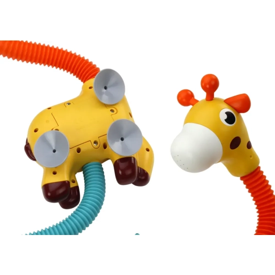 LEAN TOYS Prysznic zraszacz żyrafa do kąpieli żółta