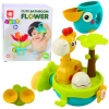 LEAN TOYS Zabawka do kąpieli żyrafa z przyssawkami