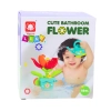 LEAN TOYS Zabawka do kąpieli żyrafa z przyssawkami