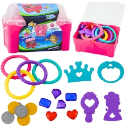 LEAN TOYS Skrzynia skarbów do nurkowania 21 el.