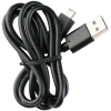 Czarny kabel programujący HYTERA PC158 z wtykami USB-A i USB-C.