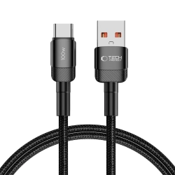 Tech-Protect Kabel przewód USB-C - USB-A UltraBoost Evo 100W 5A 1m - czarny