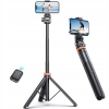 Tech-Protect Selfie stick kijek do zdjęć Bluetooth z tripodem pilotem i