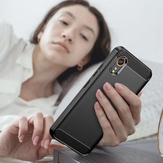 Tech-Protect Etui case plecki na Samsung Galaxy XCover 7 TPUCarbon - czarne