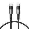 Tech-Protect Kabel przewód USB-C UltraBoost PD 100W 5A 0.25m - szary