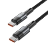 Tech-Protect Kabel przewód USB-C UltraBoost PD 100W 5A 0.25m - szary