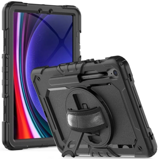 Tech-Protect Etui z podstawką uchwytem smyczą na Samsung Galaxy Tab S9 FE