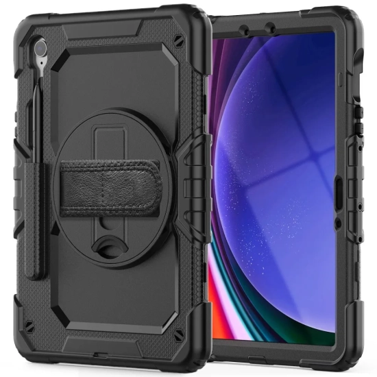 Tech-Protect Etui z podstawką uchwytem smyczą na Samsung Galaxy Tab S9 FE
