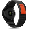 Pasek Tech-Protect Nylon Garmin Fenix 5/6/7 czarno-pomarańczowy