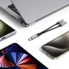 Tech-Protect Kabel przewód USB-C - USB-C / mini jack 3.5mm - czarny