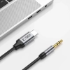 Tech-Protect Kabel przewód audio USB-C - mini jack 3.5mm 1 m - czarny