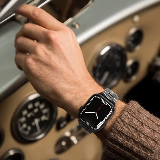 Tech-Protect Bransoleta stalowa na Apple Watch 4 / 5 / 6 / 7 / 8 / 9 / SE
