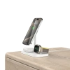 Tech-Protect Ładowarka indukcyjna 3w1 ze stojakiem na smartfon Apple Watch