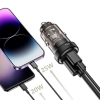 Tech-Protect Ładowarka samochodowa USB-C USB-A CC45W QC 45W - czarna
