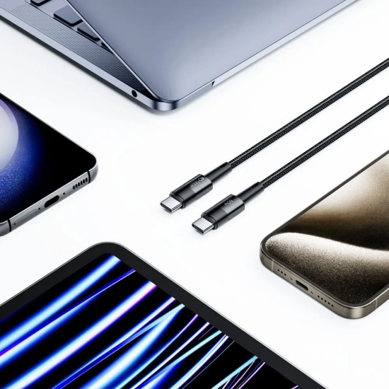 Tech-Protect Kabel przewód USB-C UltraBoost PD 60W 3A 2m - szary