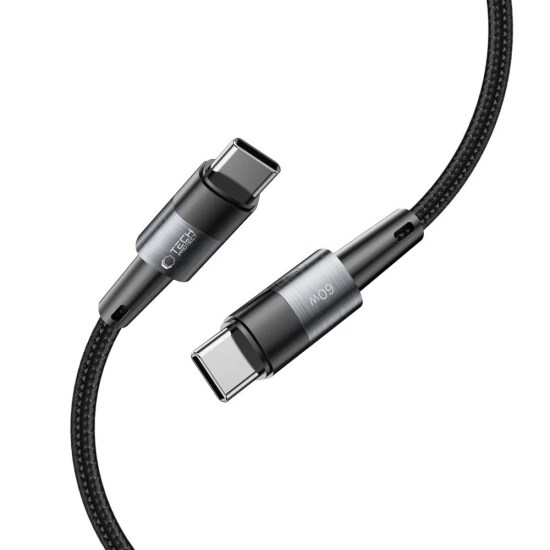Tech-Protect Kabel przewód USB-C UltraBoost PD 60W 3A 2m - szary