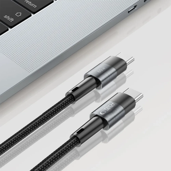 Tech-Protect Kabel przewód USB-C UltraBoost PD 60W 3A 2m - szary