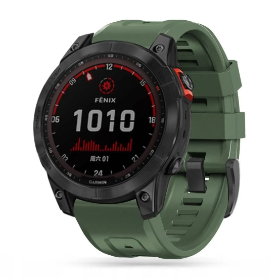 Pasek Tech-Protect IconBand Garmin Fenix 5/6/7 zielony