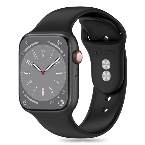 Pasek silikonowy na Apple Watch 4 / 5 / 6 / 7 / 8 / 9 / SE / Ultra 1 / 2