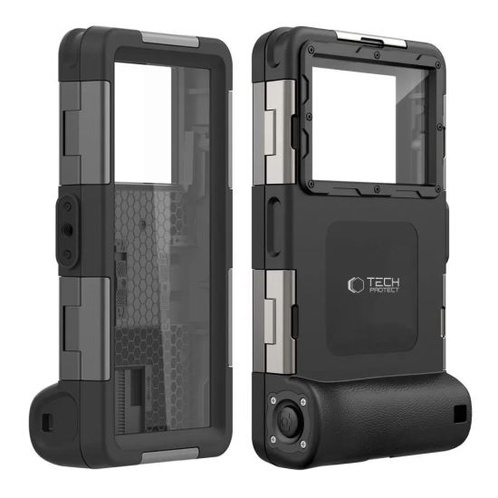 Etui wodoodporne Tech-Protect IPX8 4,7–6,7 cala do 15 m czarne