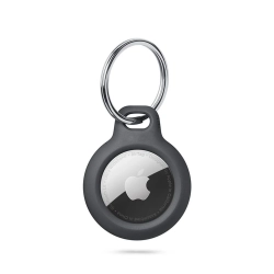 Tech-Protect Etui brelok na lokalizator Apple AirTag z kółkiem - czarny