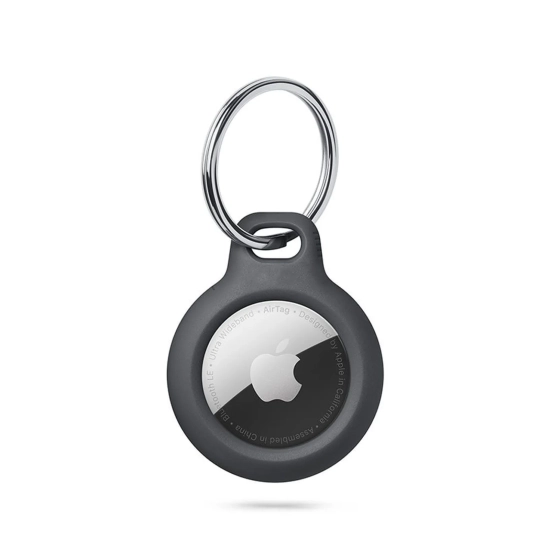 Tech-Protect Etui brelok na lokalizator Apple AirTag z kółkiem - czarny