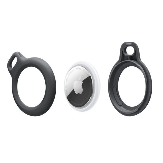 Tech-Protect Etui brelok na lokalizator Apple AirTag z kółkiem - czarny