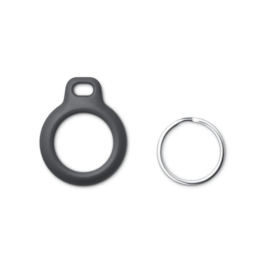 Tech-Protect Etui brelok na lokalizator Apple AirTag z kółkiem - czarny