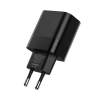 Tech-Protect Ładowarka sieciowa C30W USB-C USB-A 30W - czarna