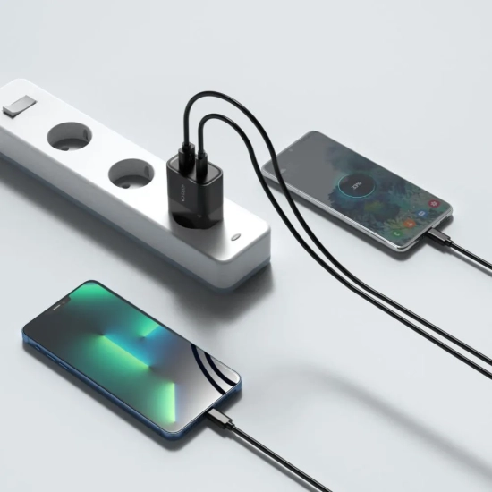 Tech-Protect Ładowarka sieciowa C30W USB-C USB-A 30W - czarna
