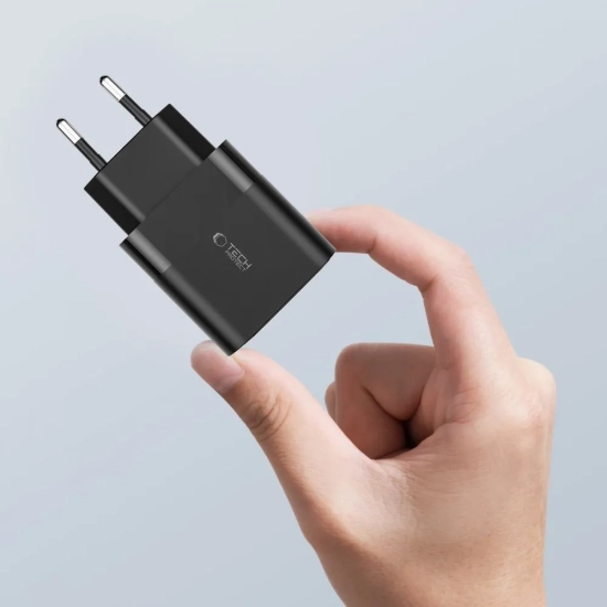 Tech-Protect Ładowarka sieciowa C30W USB-C USB-A 30W - czarna