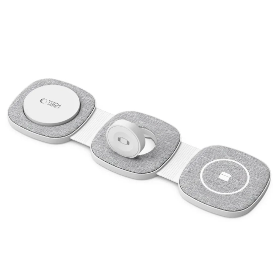 Tech-Protect Ładowarka indukcyjna 3w1 na smartfon Apple Watch AirPods