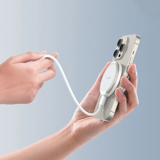 Tech-Protect Ładowarka indukcyjna z podstawką kablem USB-A - USB-C MagSafe