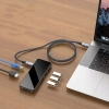Tech-Protect Kabel przewód USB-C PD 240W 8K 40Gbps 2m - szary