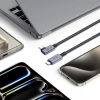 Tech-Protect Kabel przewód kątowy i prosty USB-C 4.0 PD 240W 8K 40Gbps