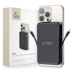 Powerbank Tech-Protect PB31 LifeMag 10000mAh MagSafe czarny