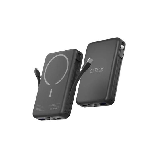 Powerbank Tech-Protect PB31 LifeMag 10000mAh MagSafe czarny