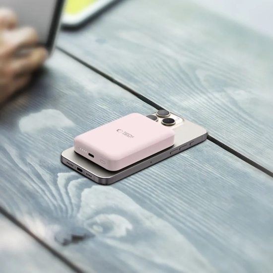 Tech-Protect Powerbank magnetyczny PB11 10000mAh 15W MagSafe z kablem