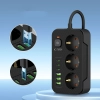 Tech-Protect Listwa zasilająca przedłużacz 3 gniazda 240V USB-A USB-C 2m