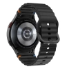 Pasek silikonowy sportowy na Samsung Galaxy Watch 4/5/5 Pro/6/7/FE - czarny
