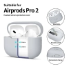 Tech-Protect Etui pokrowiec na Apple AirPods Pro 1 / 2 Silicone - szary
